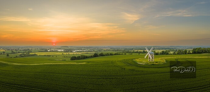 Chesterton Windmill by Drone-3